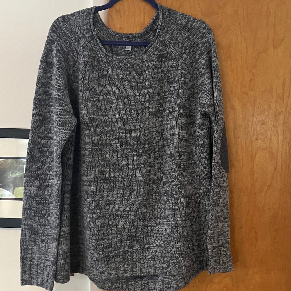 New Never Worn Toad&Co Charcoal  marbled grey Crew Neck Sweater- XL